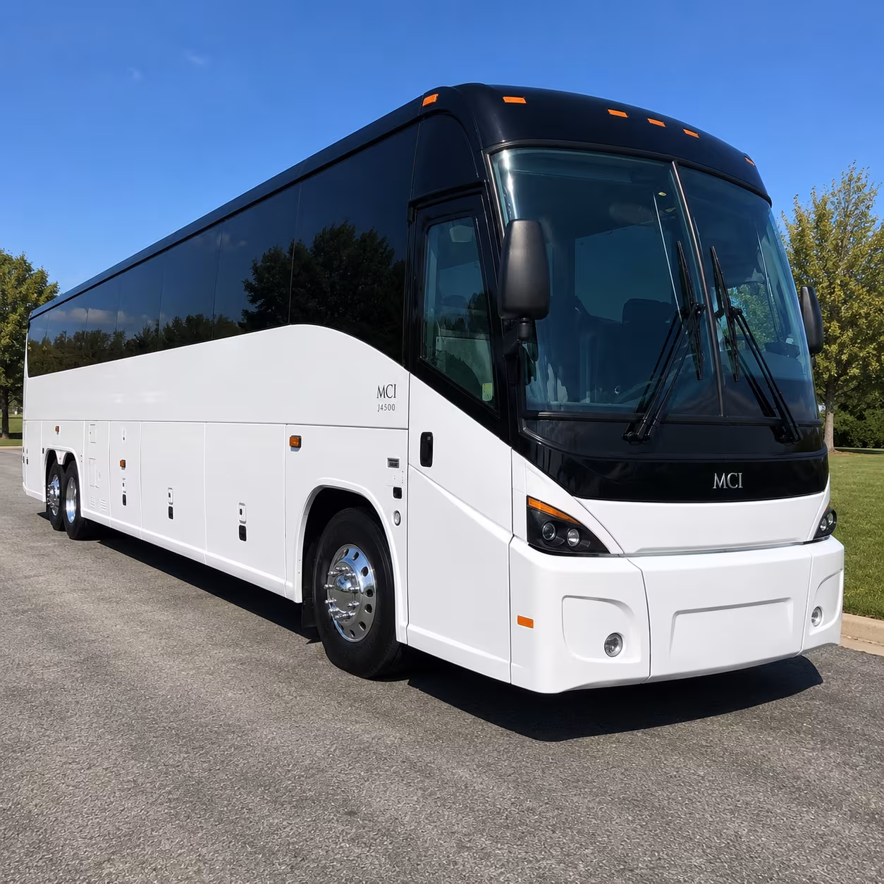 Dallas Airport Shuttle & Transportation party bus exterior