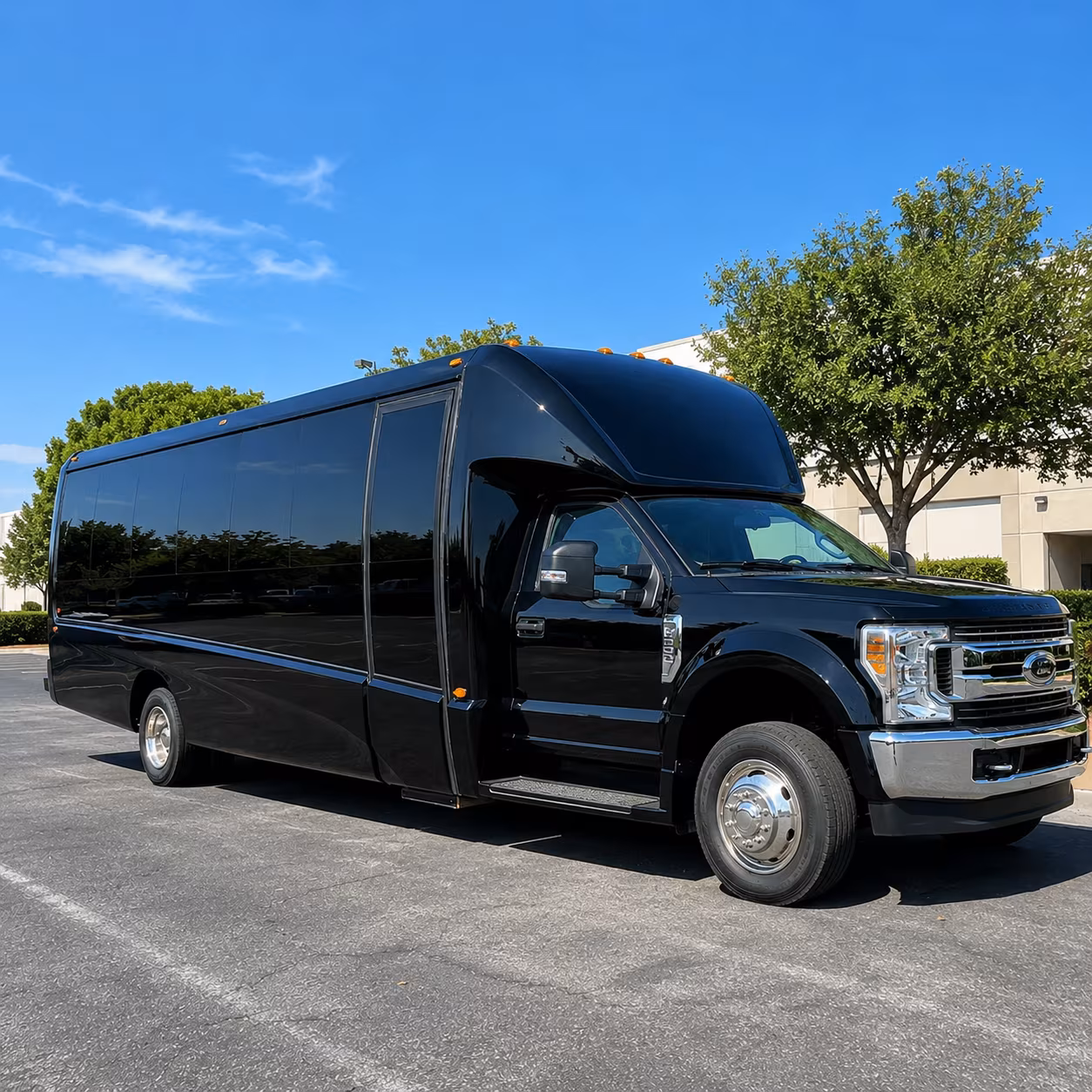 Dallas Airport Shuttle & Transportation onboard seating