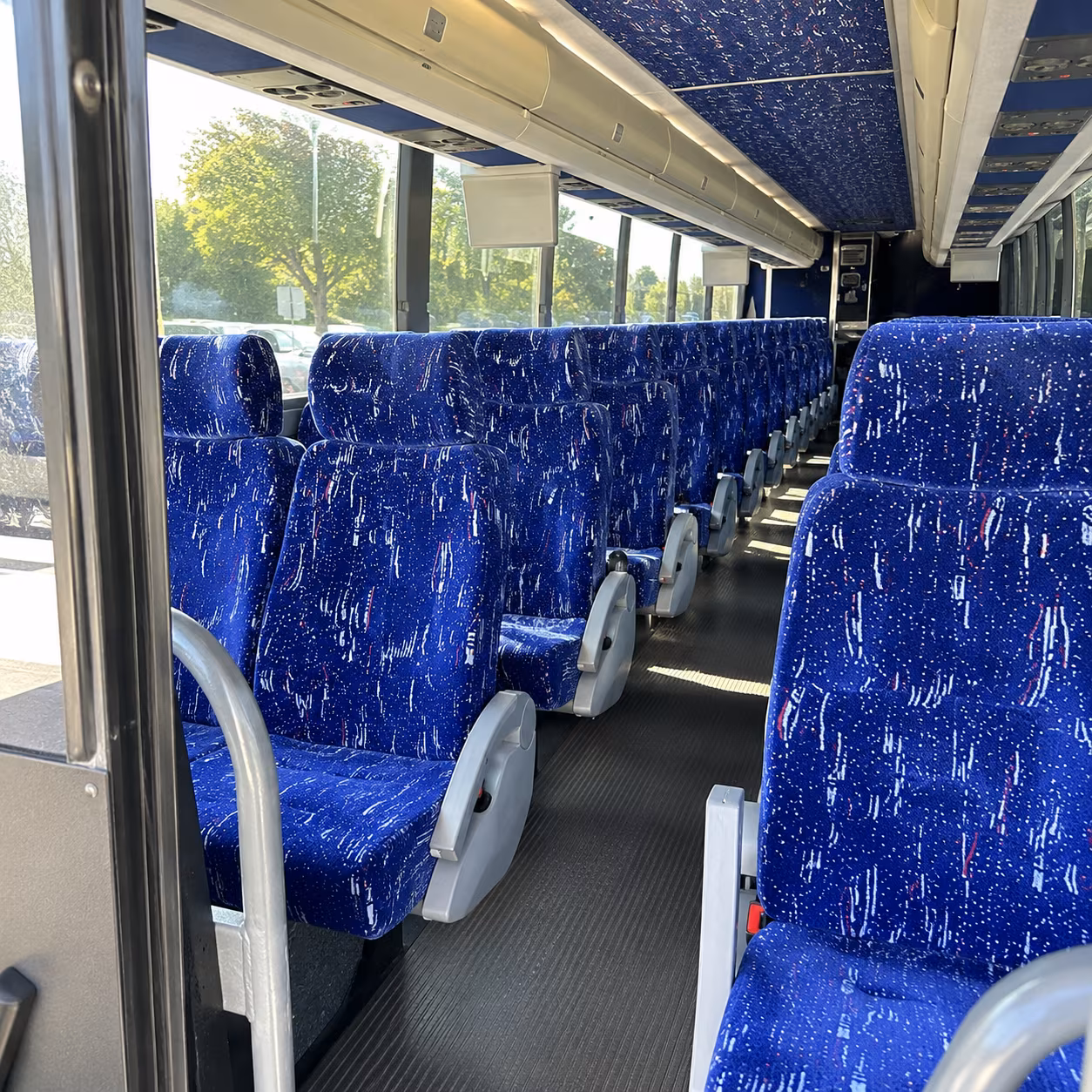 Dallas Airport Shuttle & Transportation party bus exterior