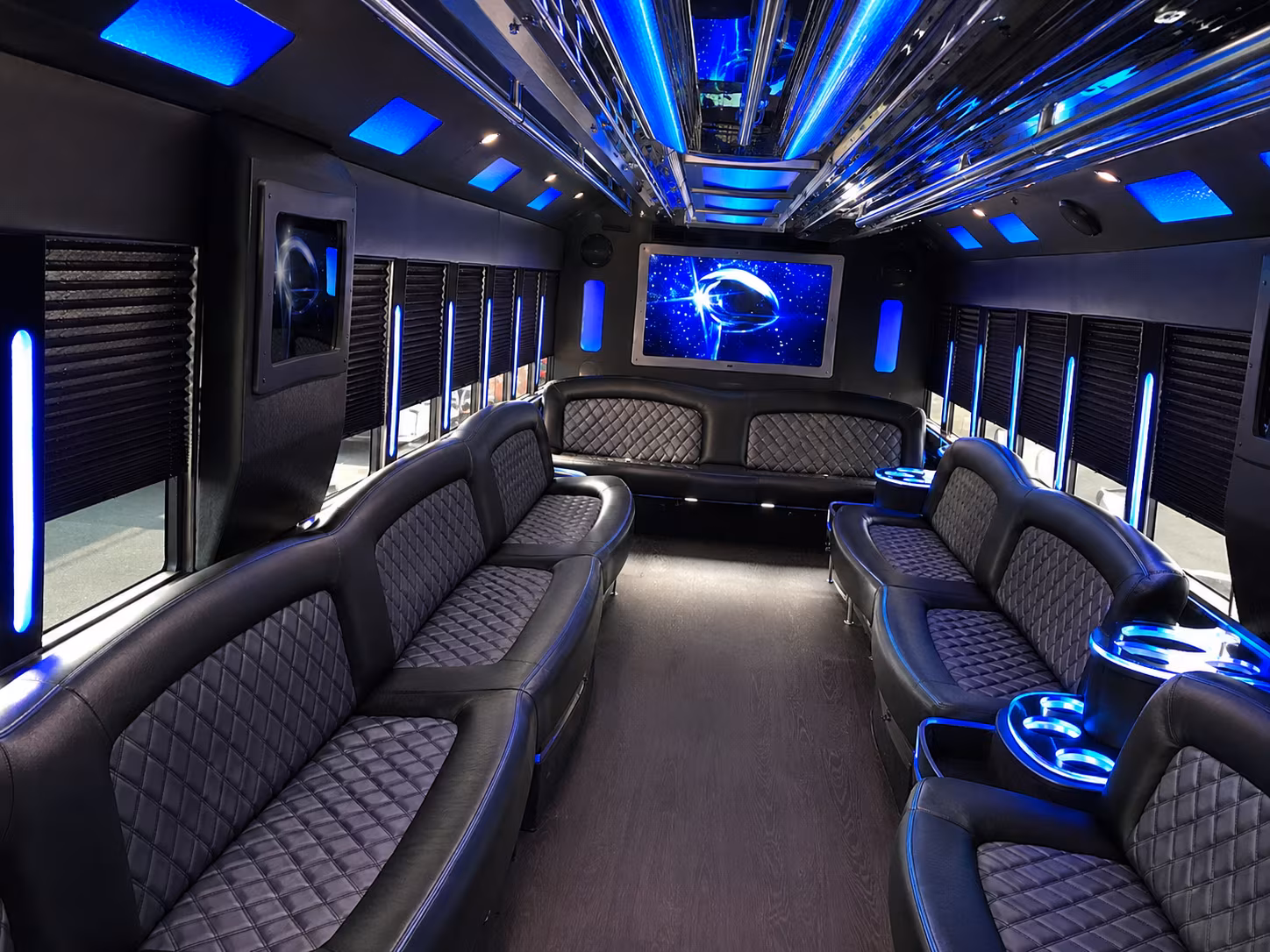 Dallas Concert & Music Festival Transportation party bus exterior