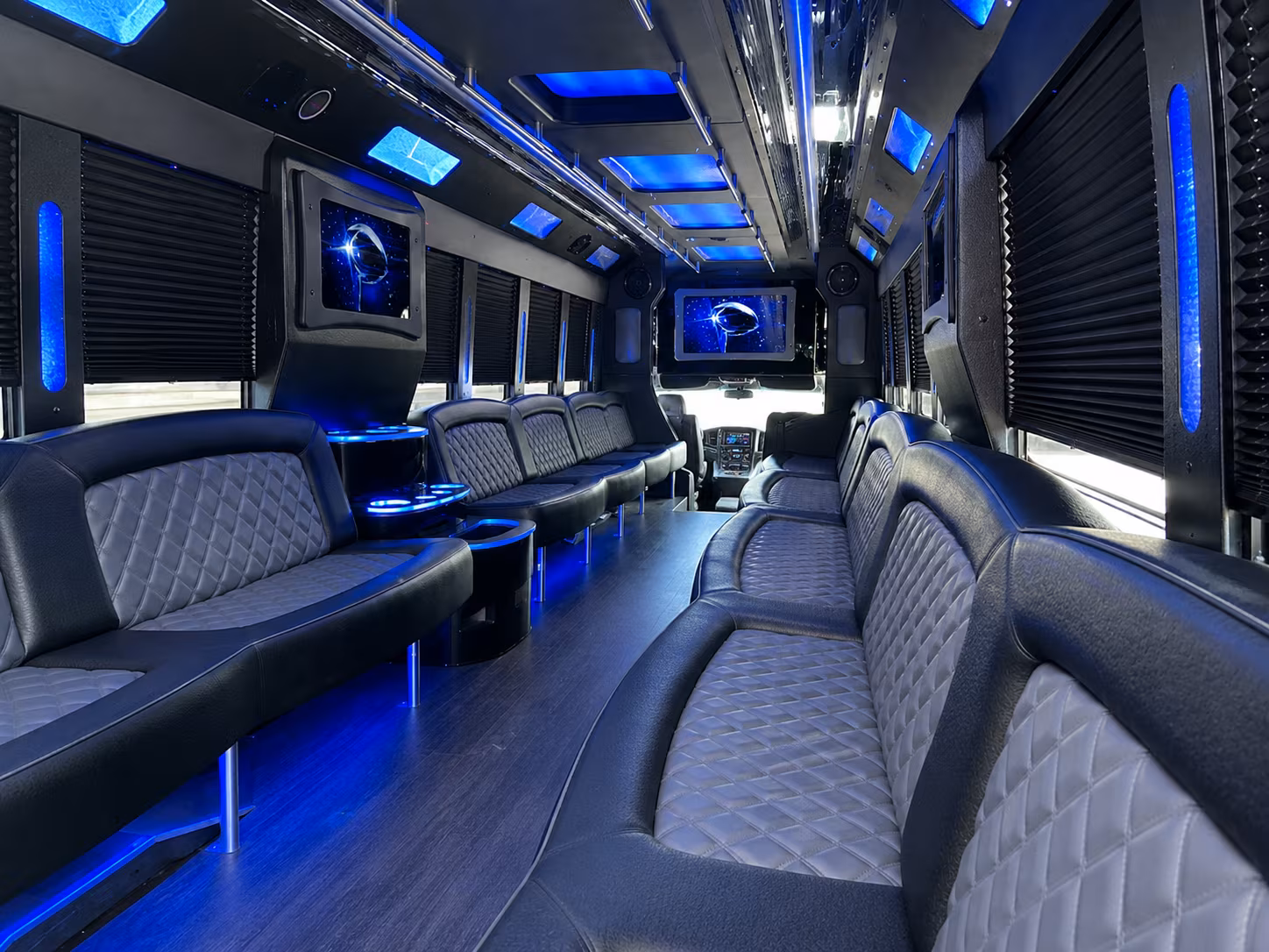 Dallas Concert & Music Festival Transportation party bus exterior