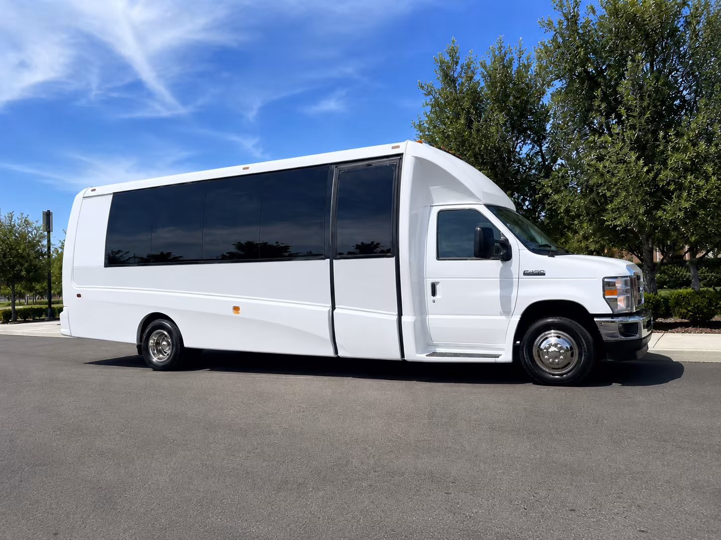 Dallas Corporate Transportation party bus exterior