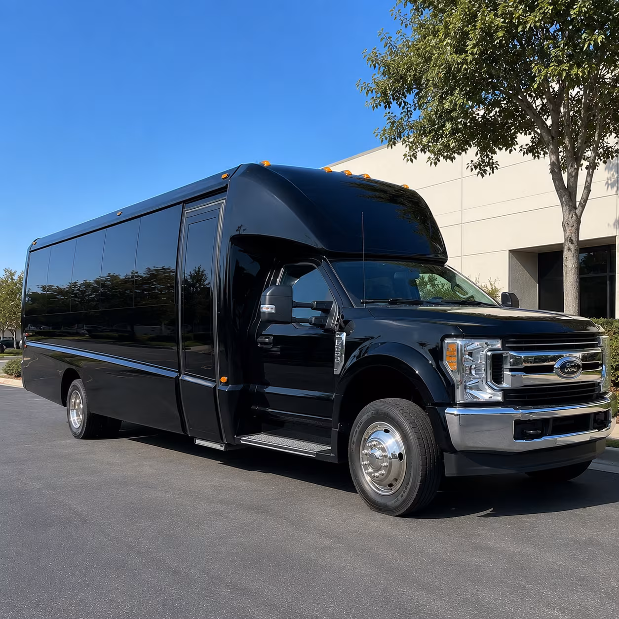 Dallas Corporate Transportation party bus interior