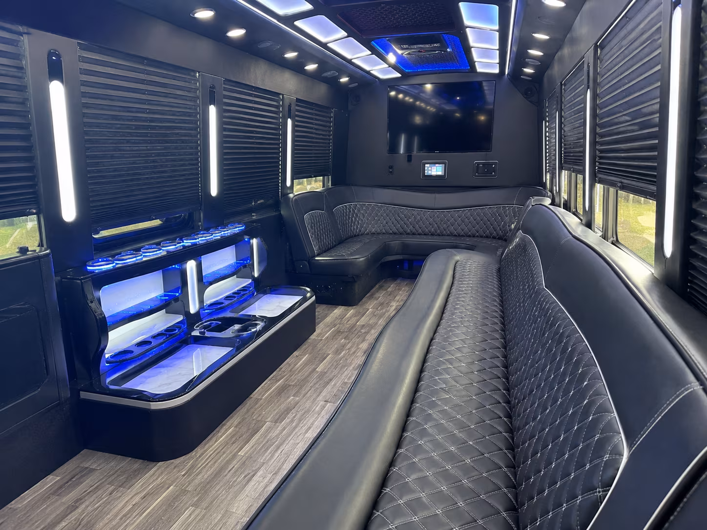 Dallas Private Event Transportation onboard seating