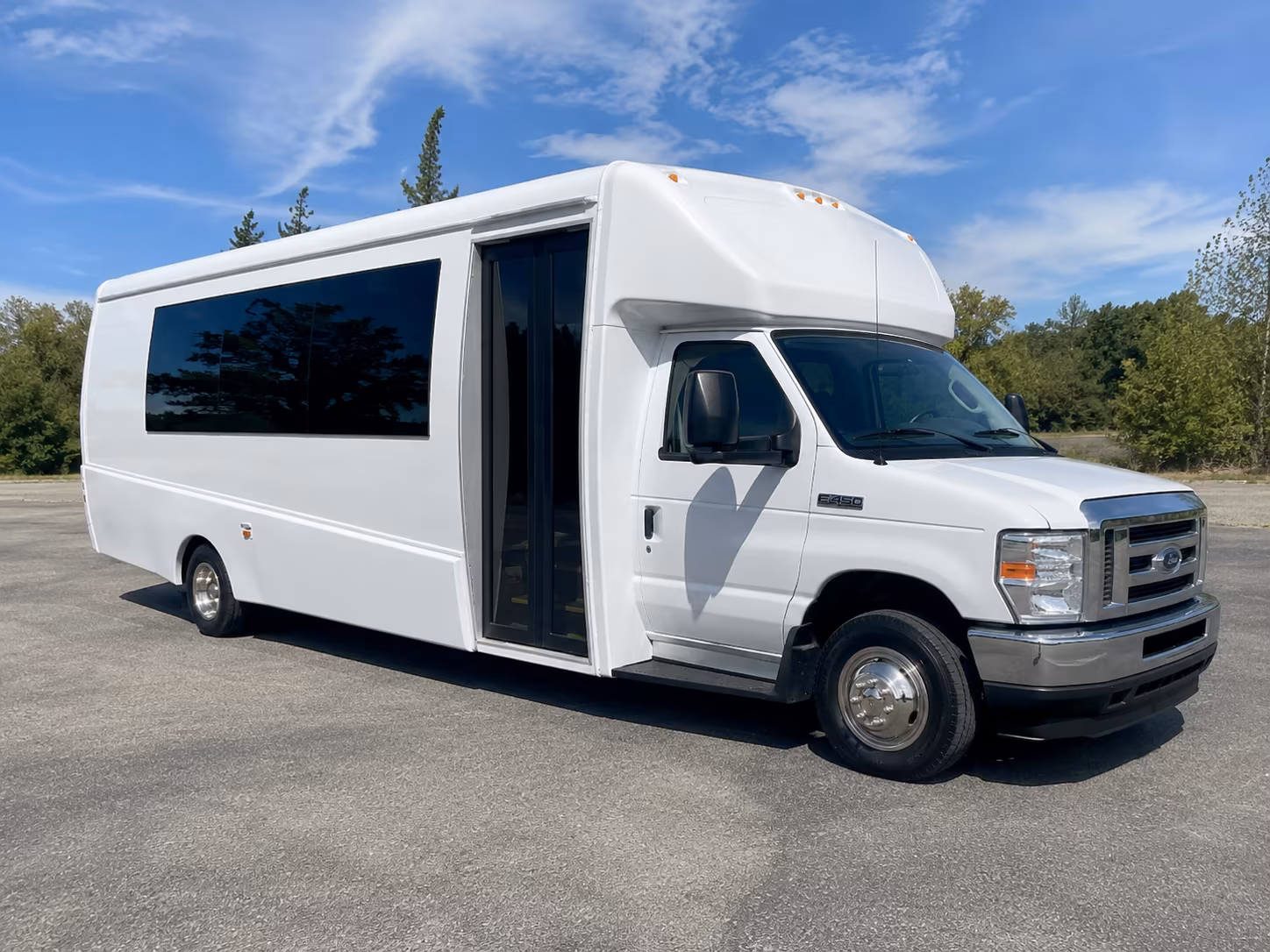 Dallas Private Event Transportation party bus interior