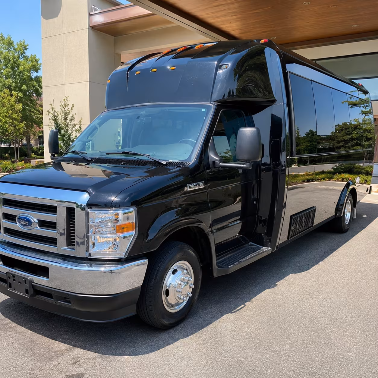 Dallas Prom & Homecoming Transportation party bus interior