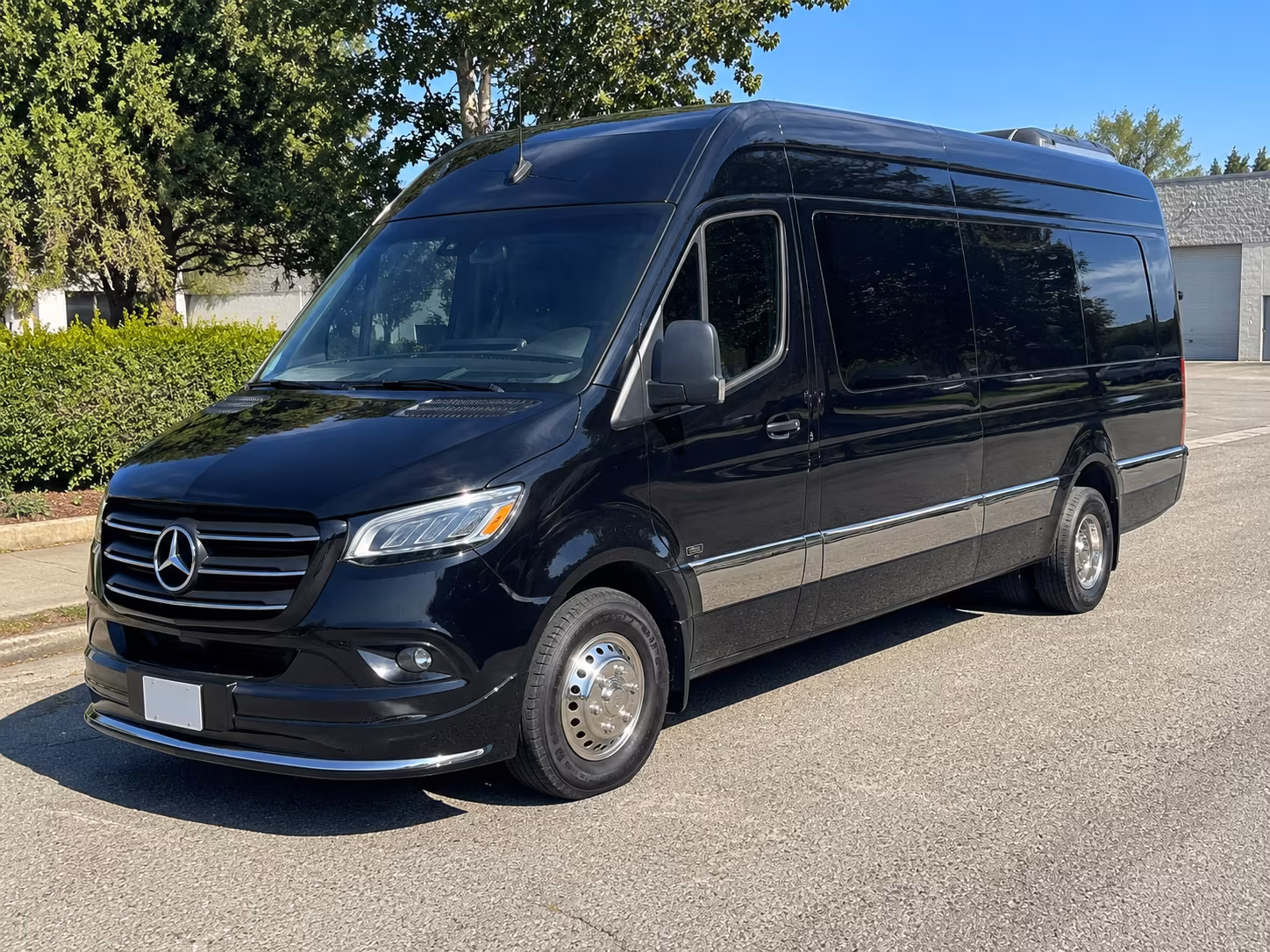 Dallas School Event Transportation party bus exterior