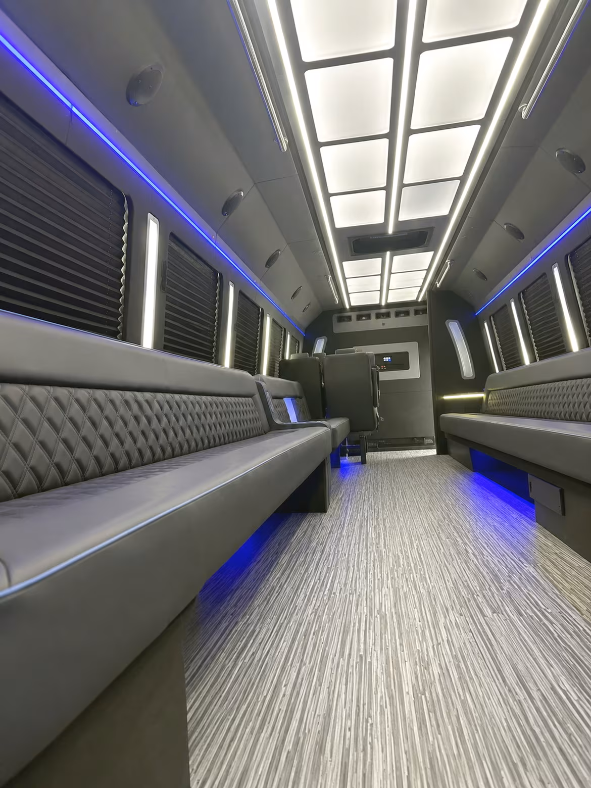 Dallas Winery Tour & Pub Crawl Transportation party bus interior
